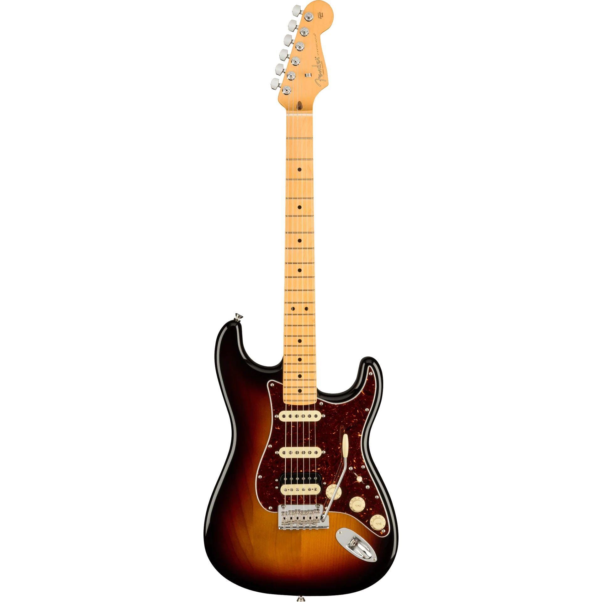 Fender American Professional II Stratocaster® HSS, Maple Fingerboard, 3-Color Sunburst