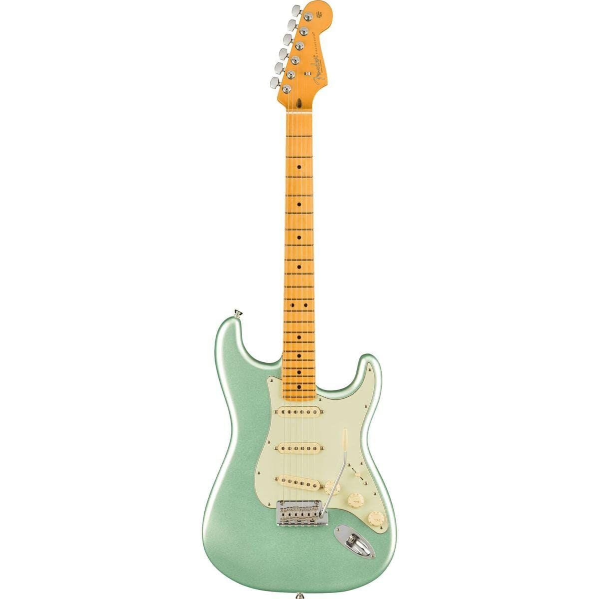Fender American Professional II Stratocaster®, Maple Fingerboard, Mystic Surf Green