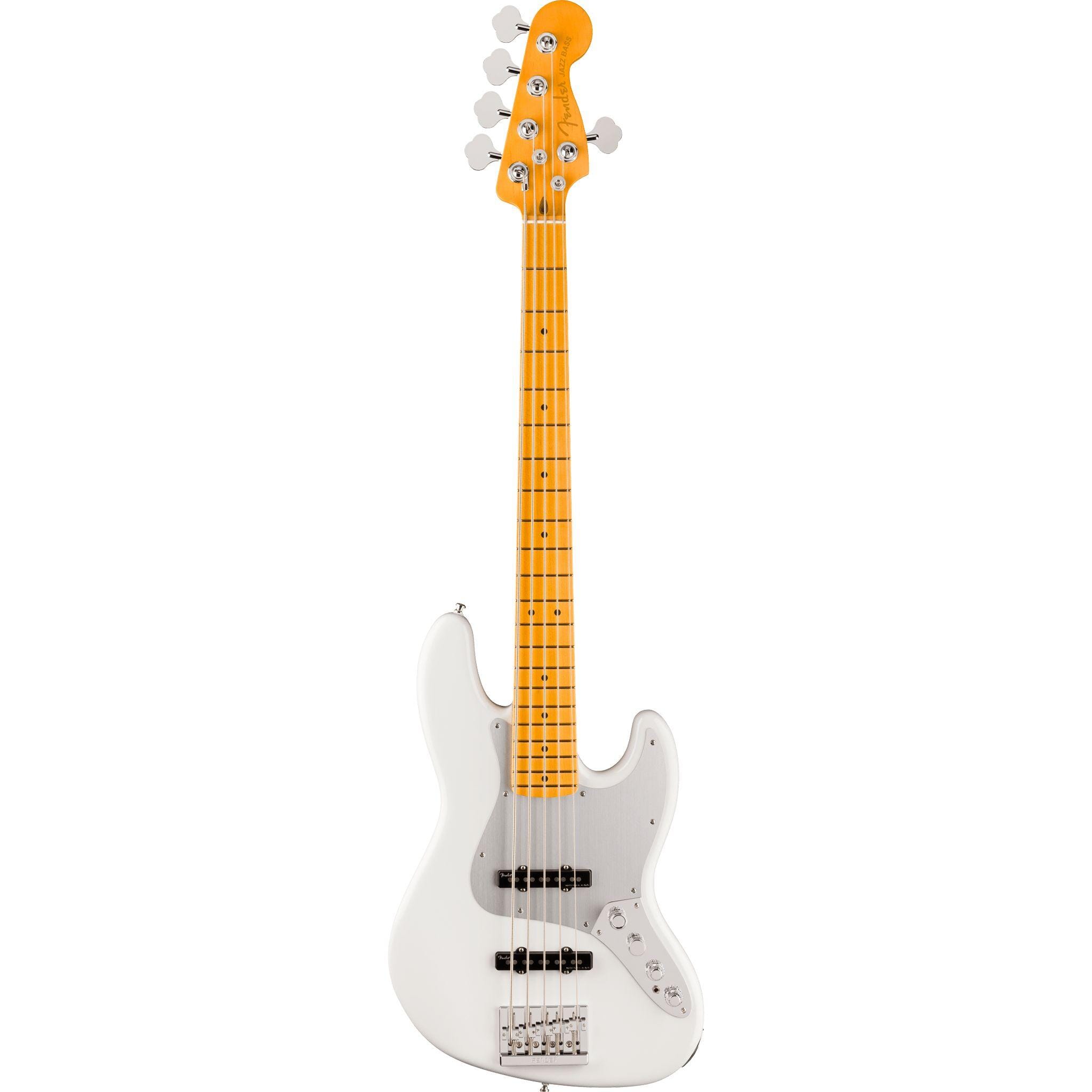 Fender American Ultra II Jazz Bass® V, Maple Fingerboard, Avalanche