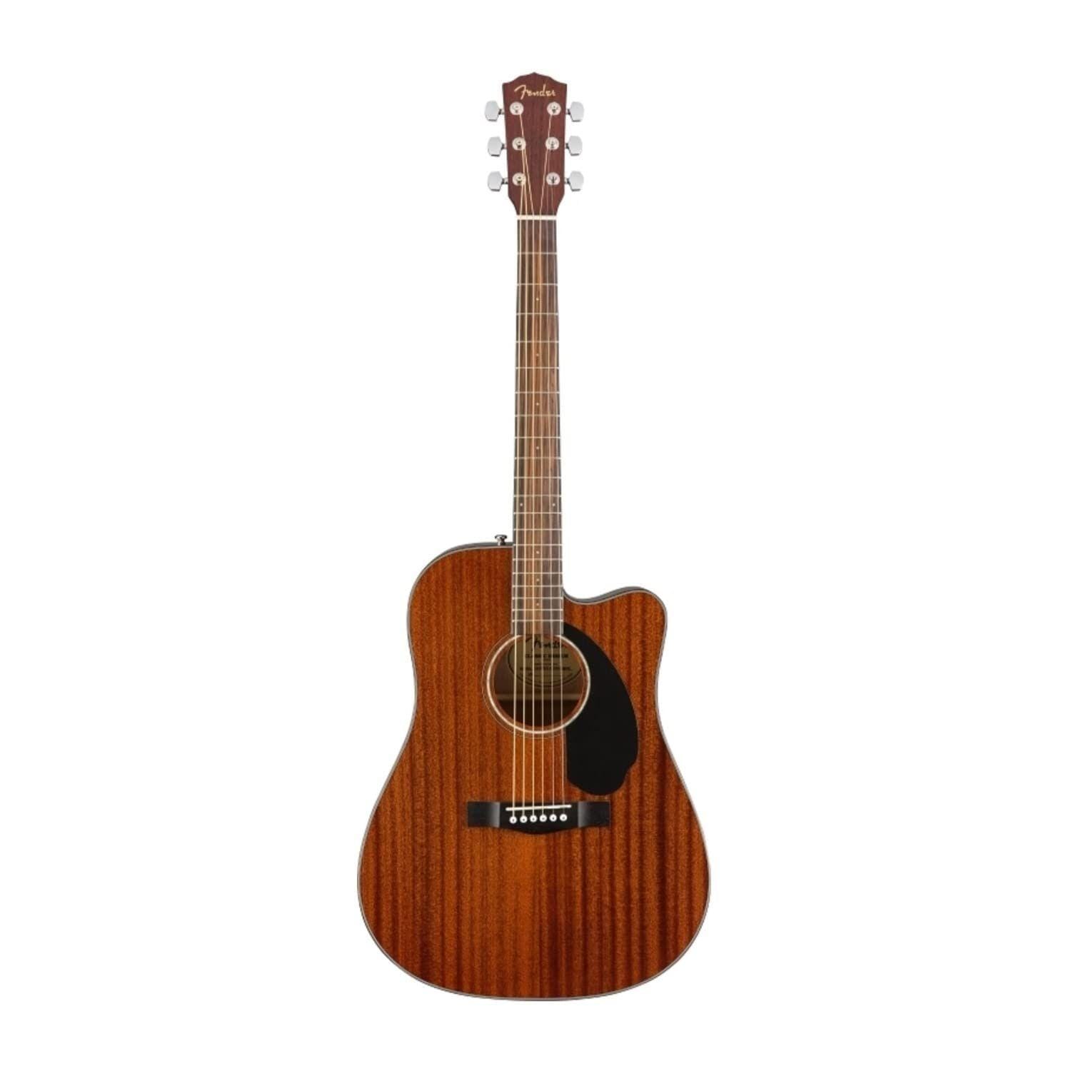 Fender CD-60SCE Dreadnought, Walnut Fingerboard, All-Mahogany