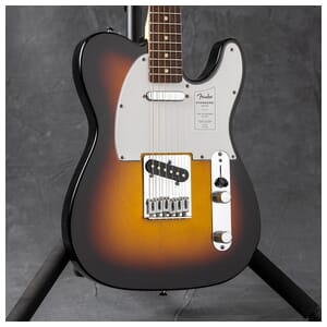 Fender Standard Telecaster®, Laurel Fingerboard, White Pickguard, 3-Color Sunburst