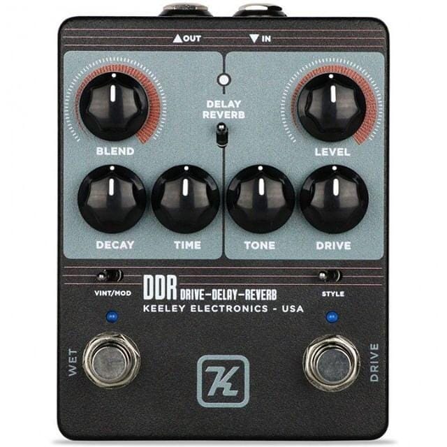 Keeley DDR Drive-Delay-Reverb Effects Pedal