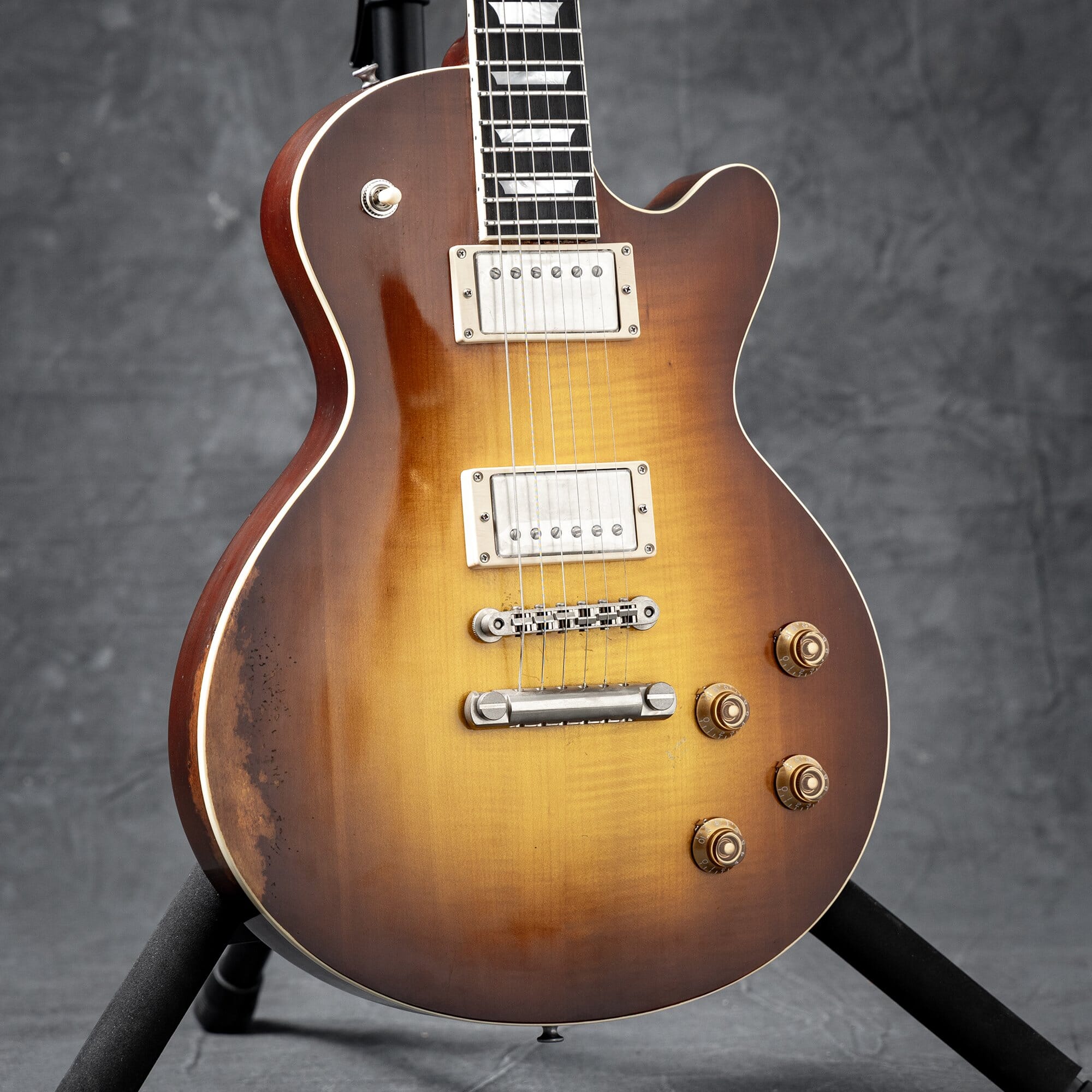 Eastman SB59/v-GB Antique Varnish Solid Body Electric Guitar - Antique Goldburst