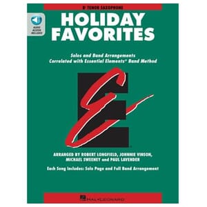 Essential Elements Holiday Favorites - Tenor Sax