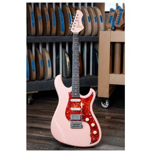 Novo Idris HSS Shell Pink Electric Guitar