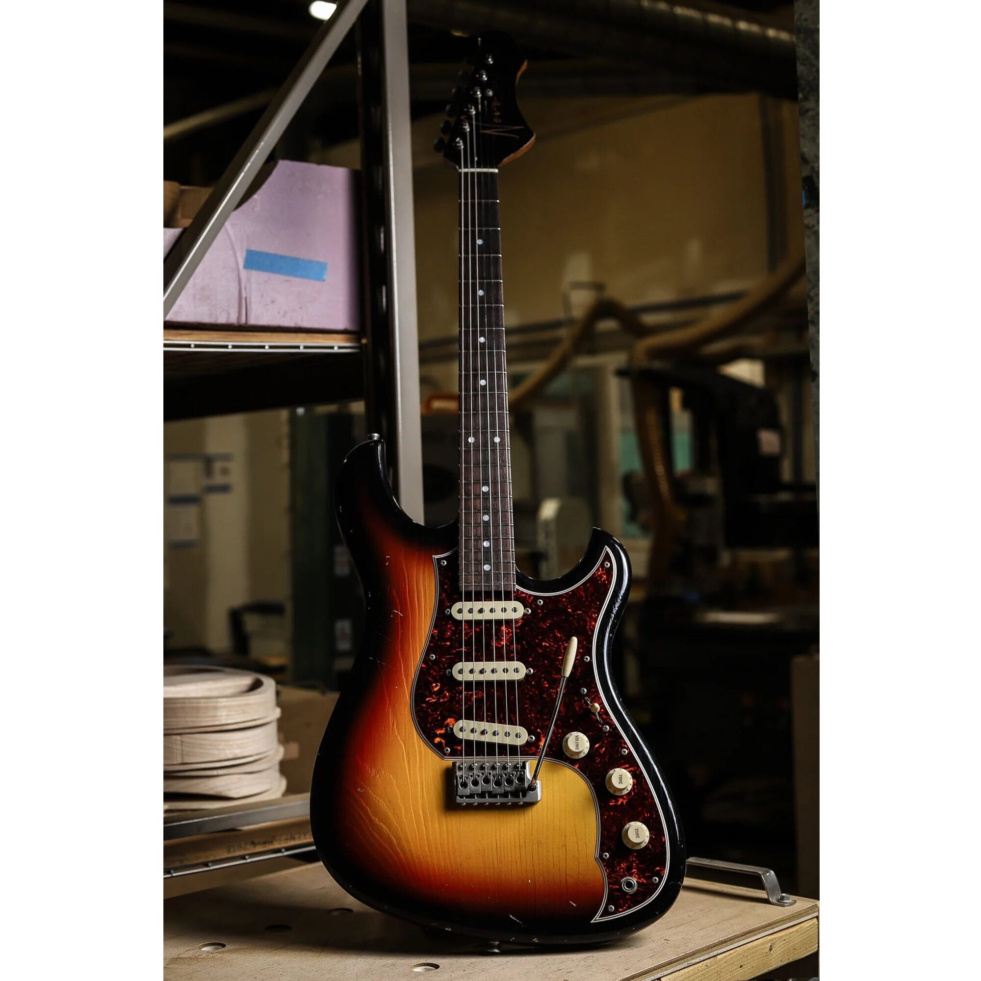 Novo Idris S3 '64 3-Tone Burst Electric Guitar