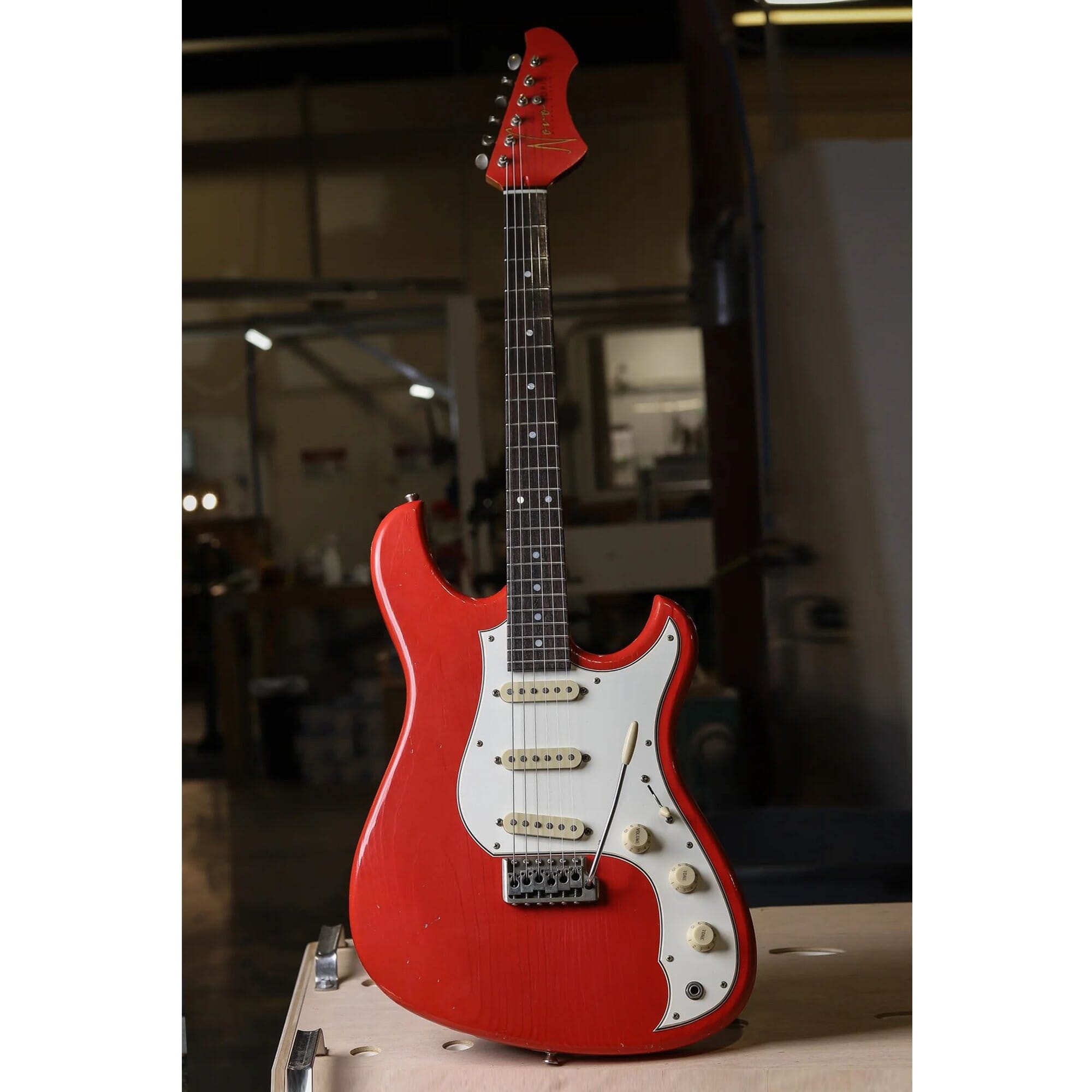 Novo Idris S3 Fiesta Red Electric Guitar