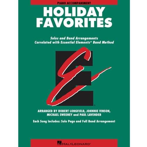 Essential Elements Holiday Favorites - Piano Accompaniment