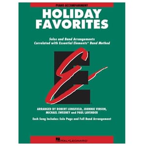Essential Elements Holiday Favorites - Piano Accompaniment