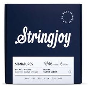Stringjoy Husky Super Light Gauge (9-46) Nickel Wound Electric Guitar Strings