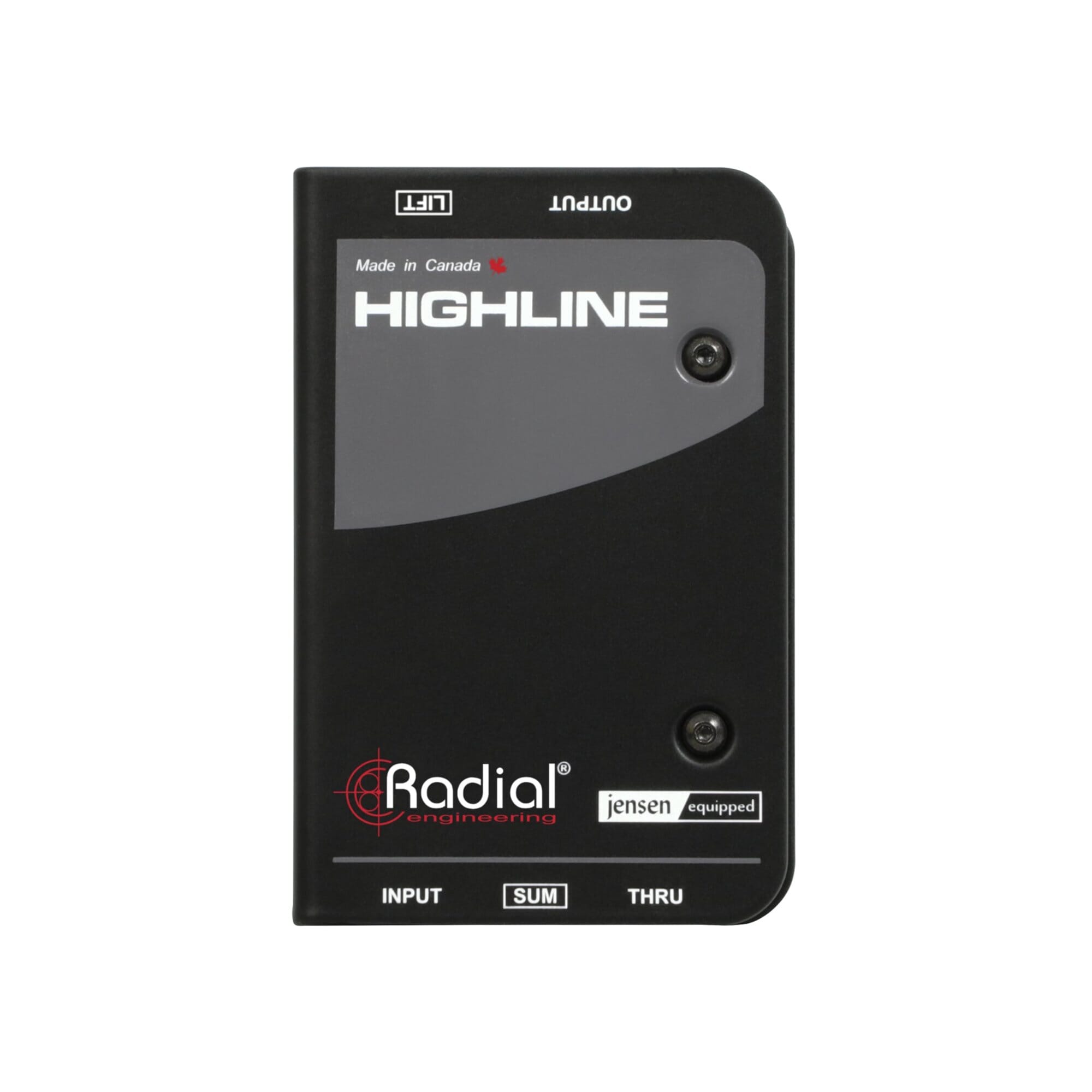 Radial Highline Stereo Passive Line Isolator