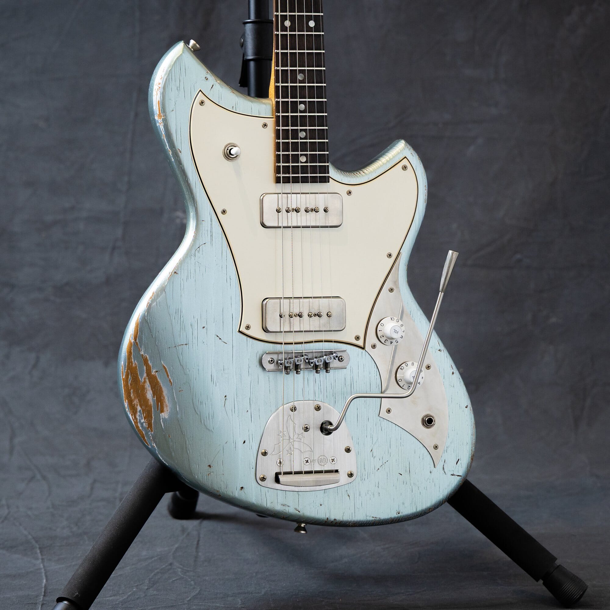 Novo Guitars Serus J Custom, Ice Blue Metallic