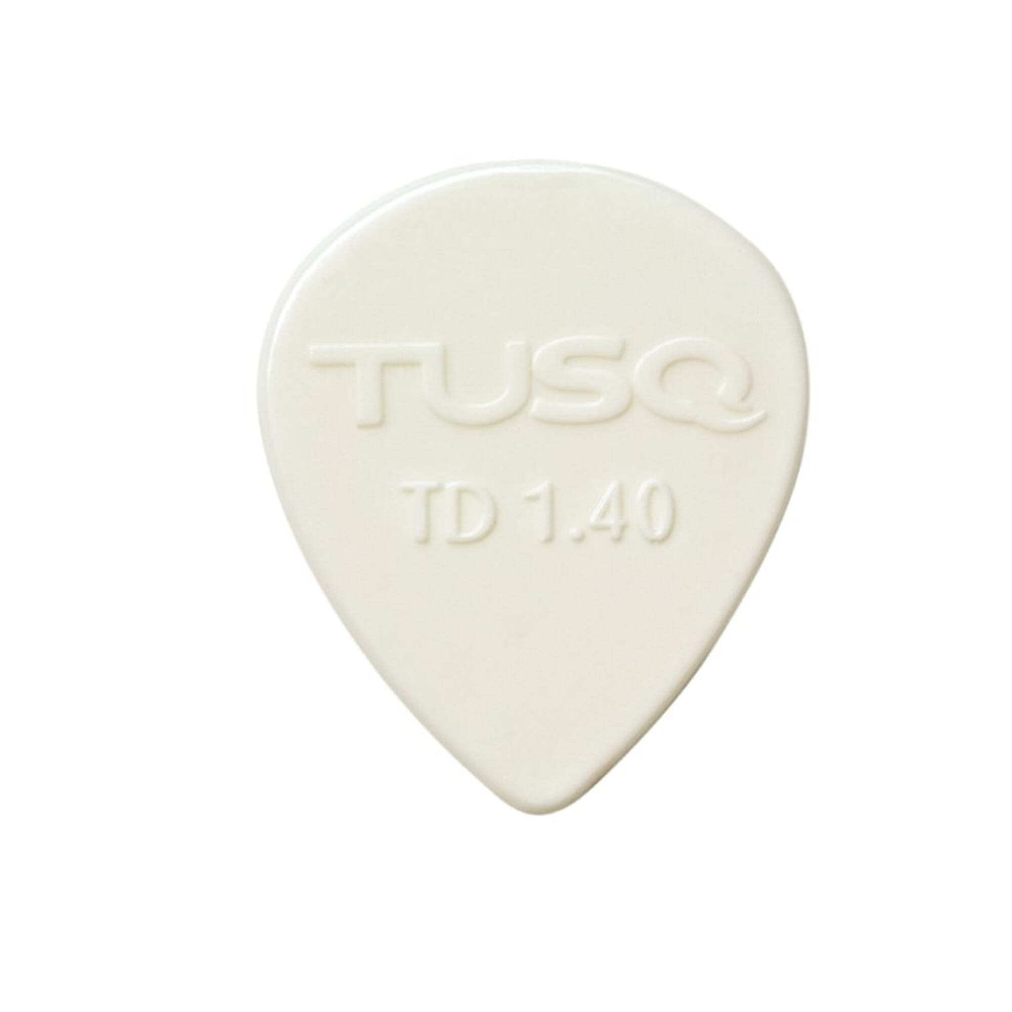 Tusq Tear Drop Picks Bright 1.40mm (6 pack)