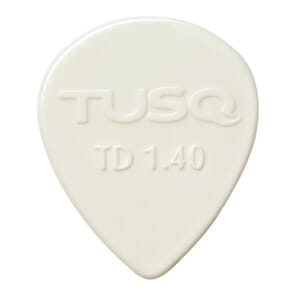 Tusq Tear Drop Picks Bright 1.40mm (6 pack)