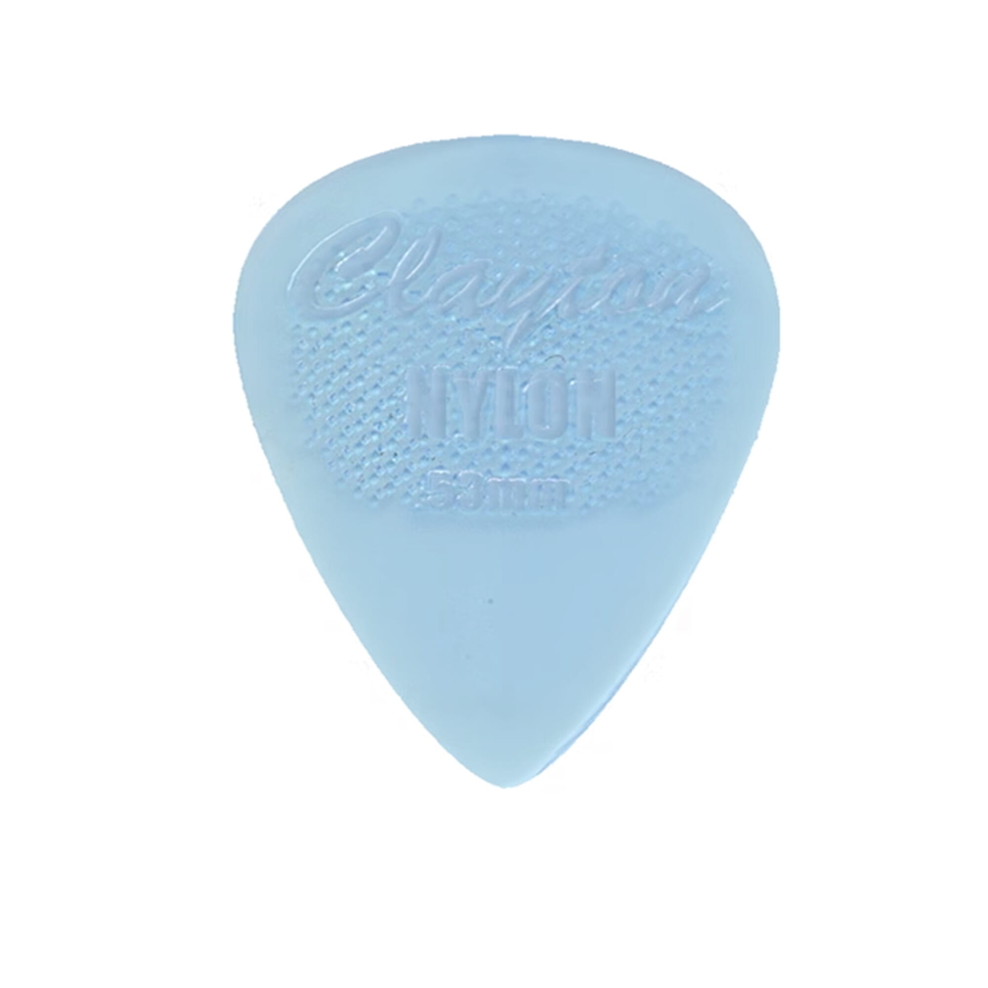 Clayton Frost-Byte Premium Nylon Standard Picks 0.53mm 12/pkg