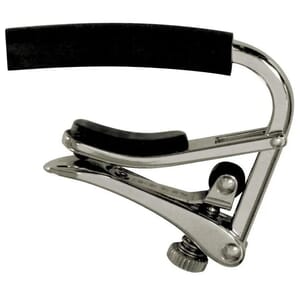 Shubb C4 Brushed Nickel Acoustic Guitar Capo