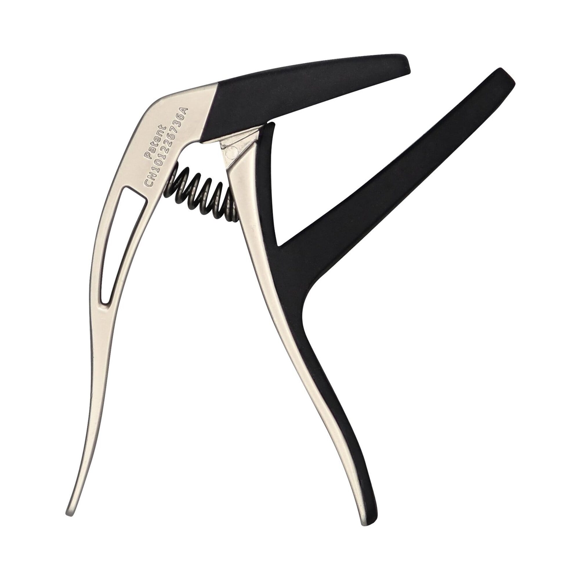 Golden Gate GC-50SB Acoustic Guitar Capo – Brushed Silver