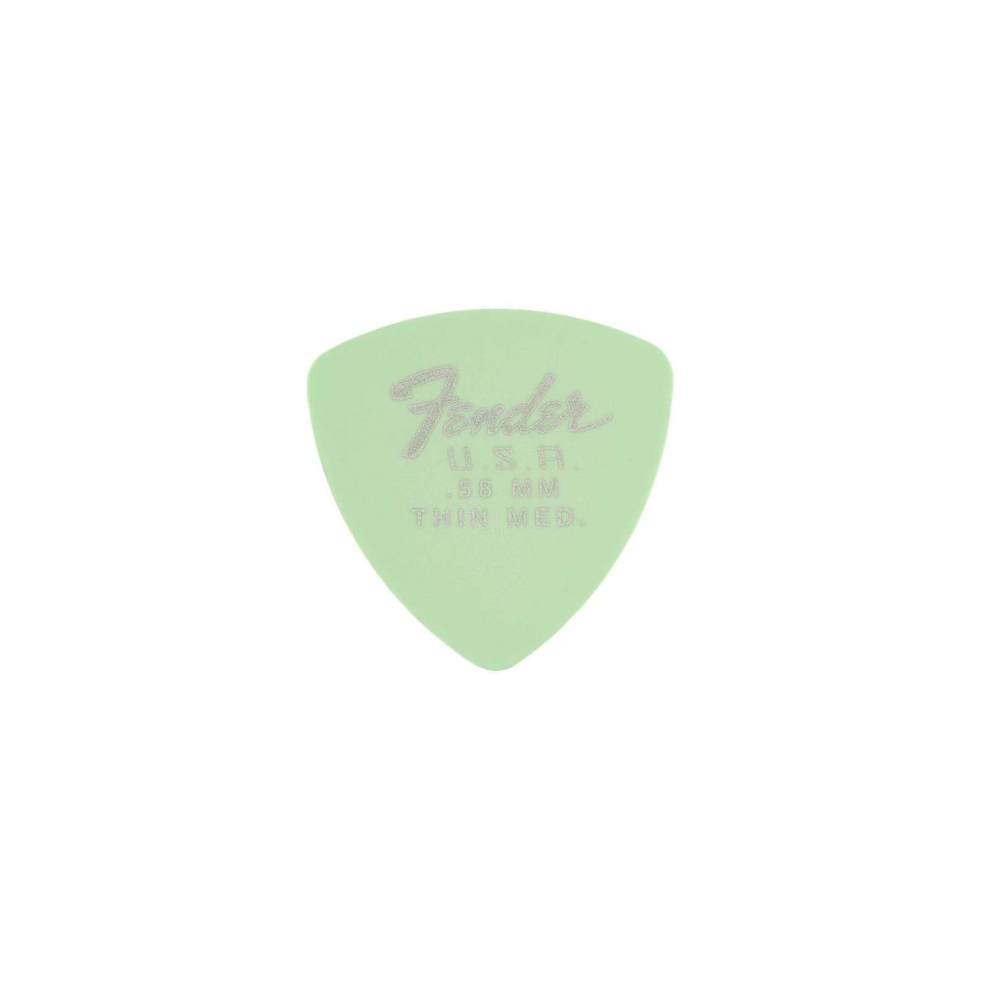 Fender Dura-Tone 346 Shape, .58, Surf Green, 12-Pack