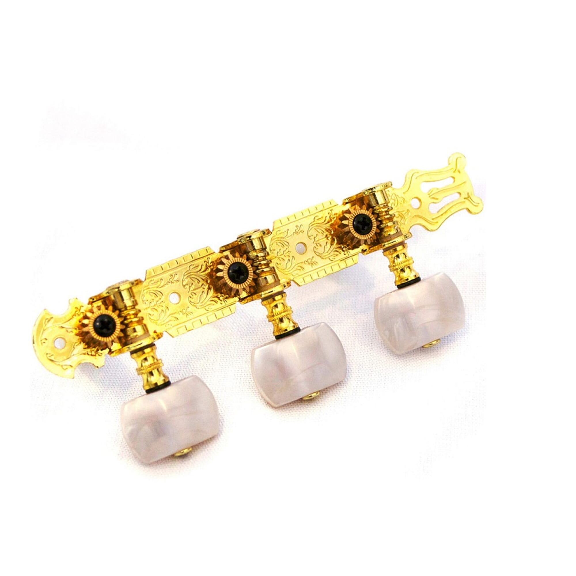 Cordoba Embossed Lyre Tuning Machine Heads - Bass Side