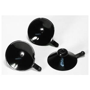 ErgoPlay Replacement Suction Cups (black) 1 set (3 pieces)