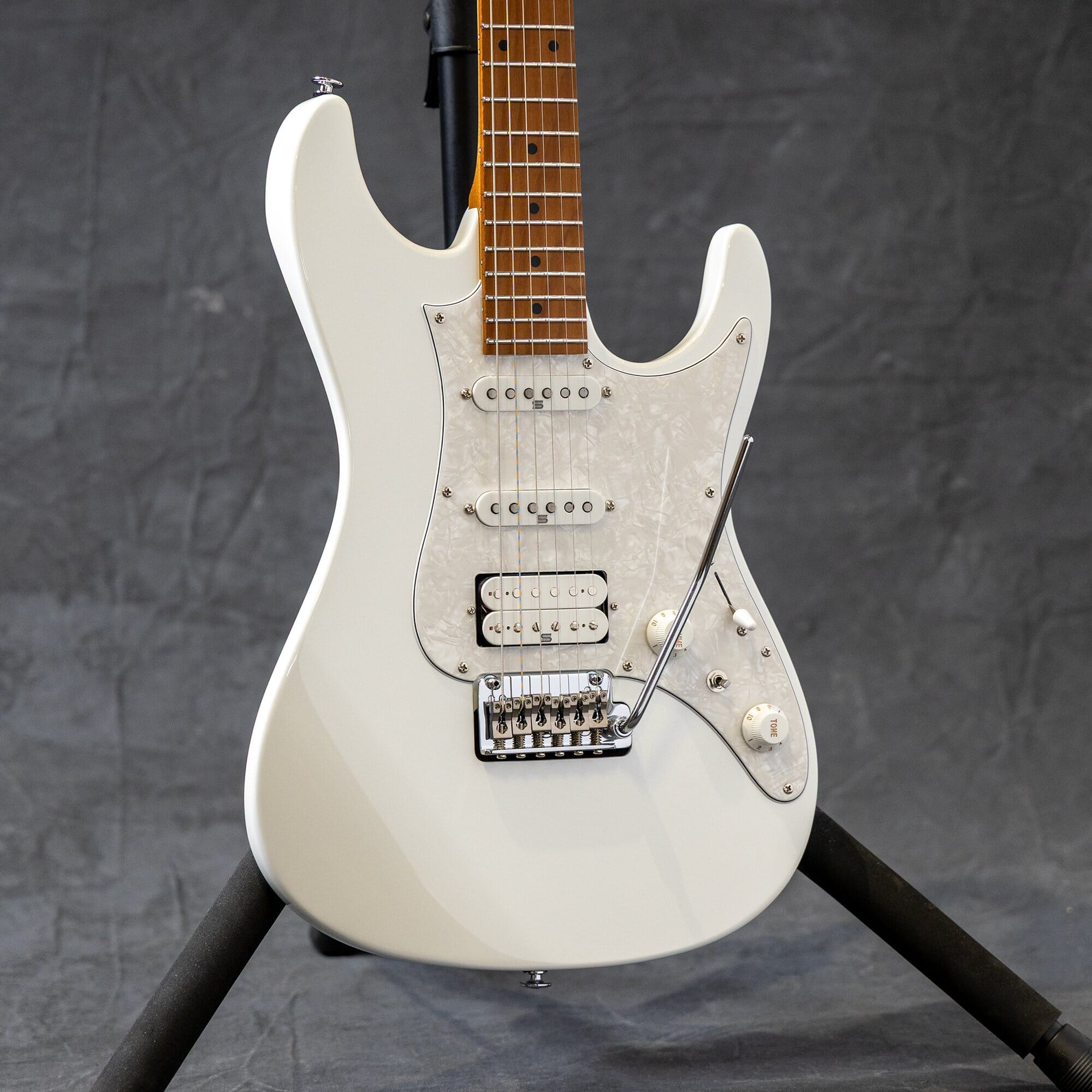 Ibanez AZ2204PW AZ Prestige Series Electric Guitar w/Case - Pearl White - OPEN BOX