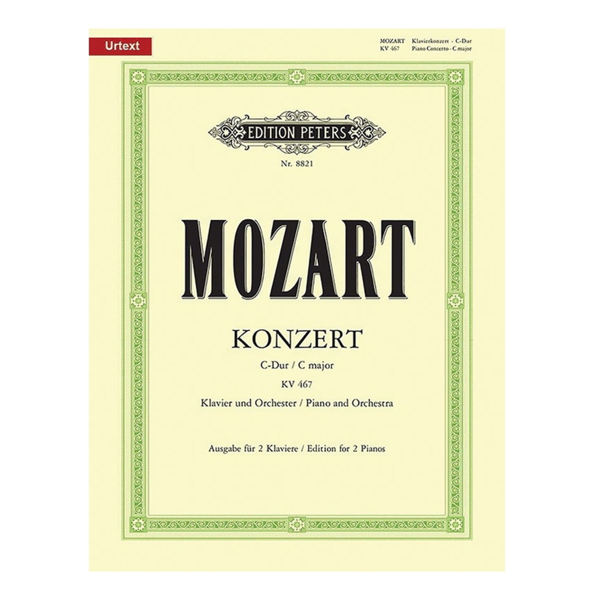 Mozart Piano Concerto No. 21 in C K467 (2P/4H)