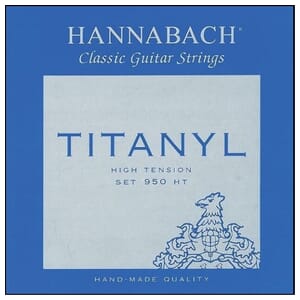 Hannabach 950HT Titanyl Guitar Strings, High Tension