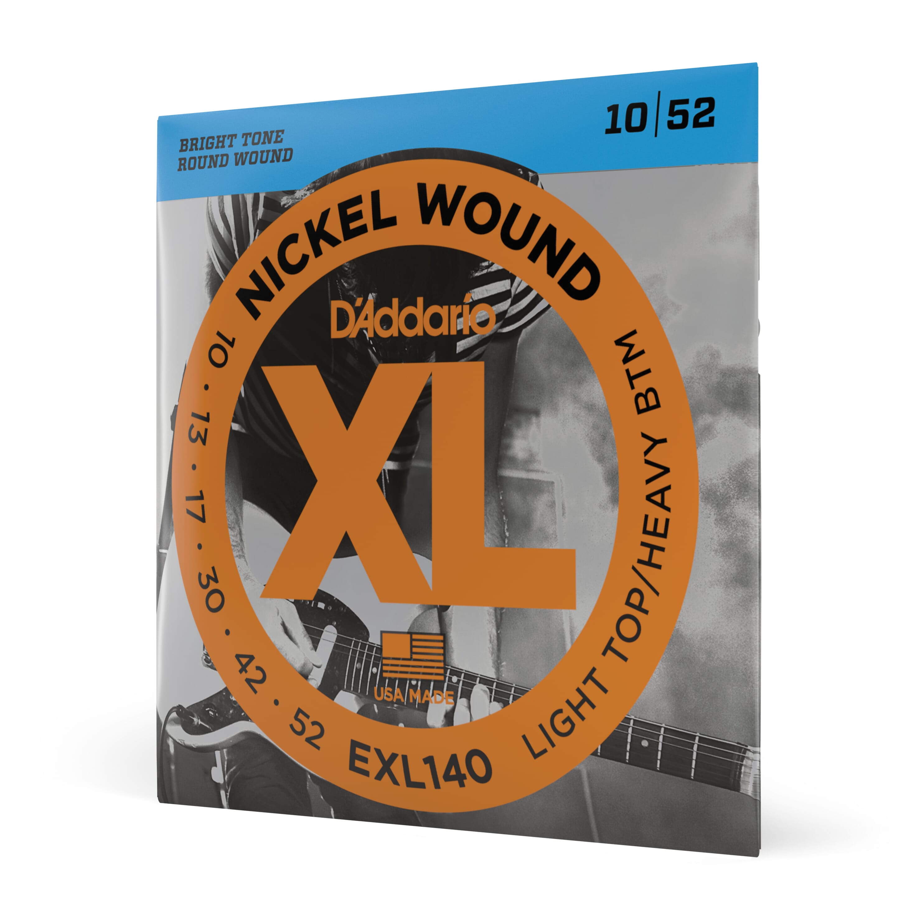 D'Addario EXL140 Electric Guitar Strings 10-52
