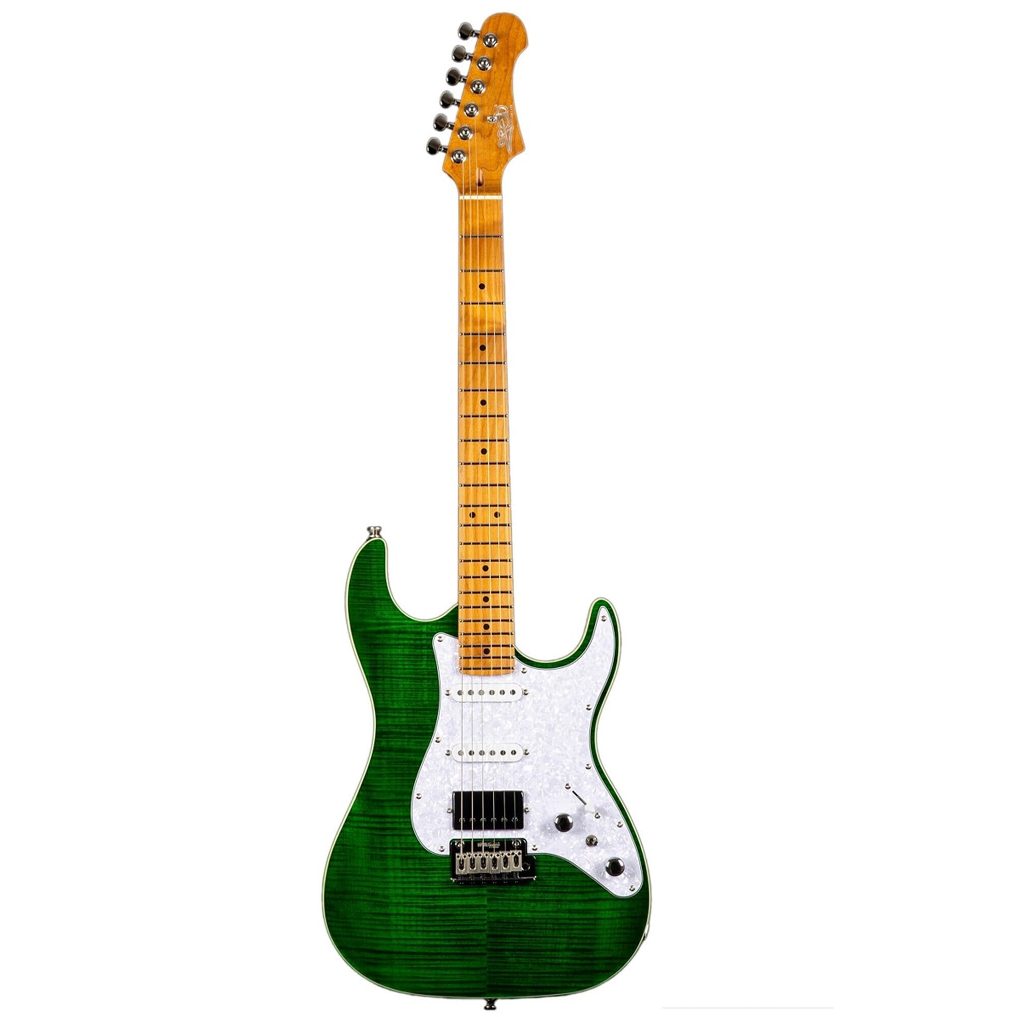 Jet JS-600-TGR Electric Guitar Trans Green