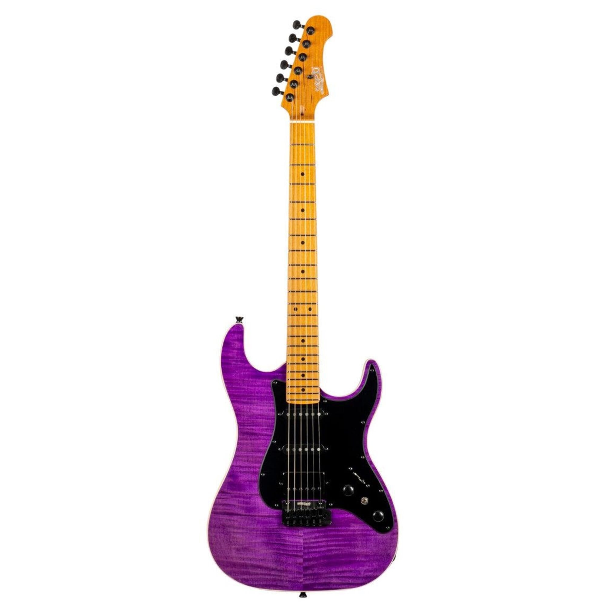 Jet JS-600-TPP Electric Guitar Transparent Purple