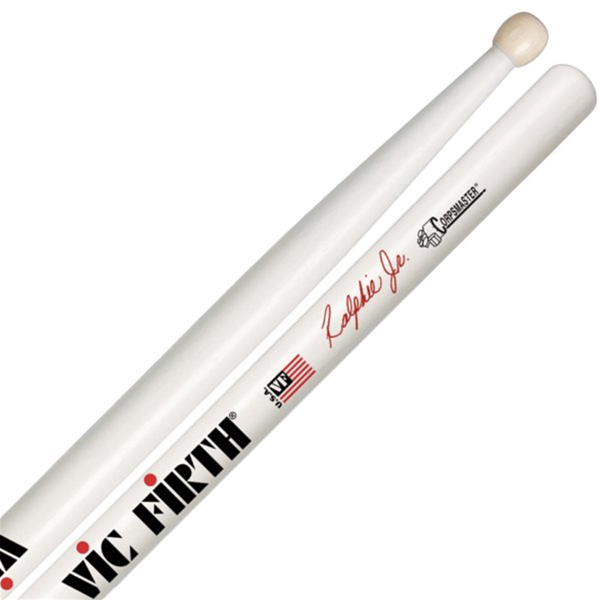 Vic Firth Ralph Hardimon "Ralphie Jr." Corpsmaster Marching Snare Sticks