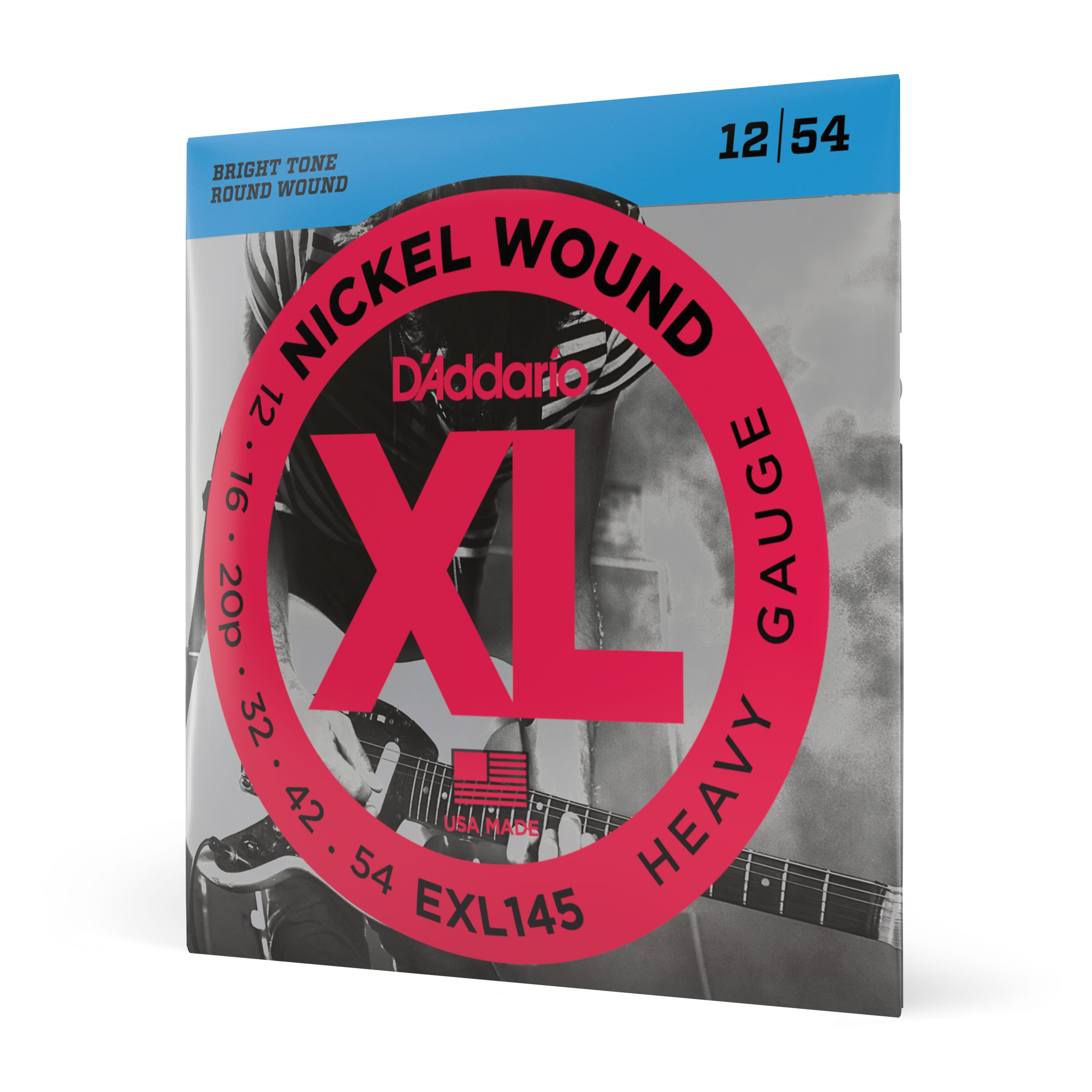 D'Addario EXL145 Electric Guitar Strings 12-54