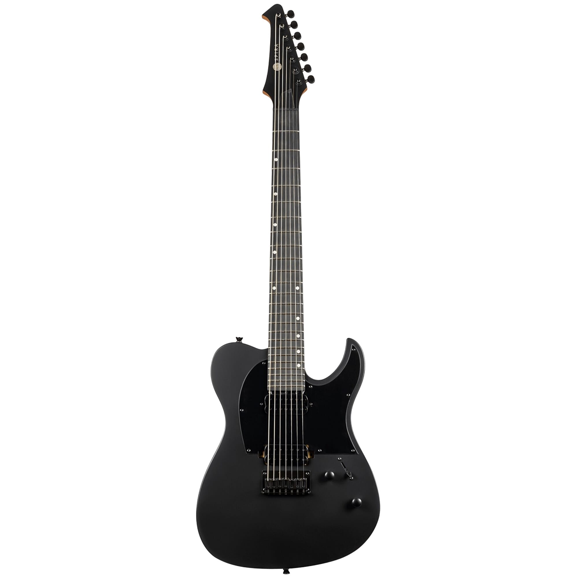 Spira T-407 MBK Electric Guitar 7 String - Black