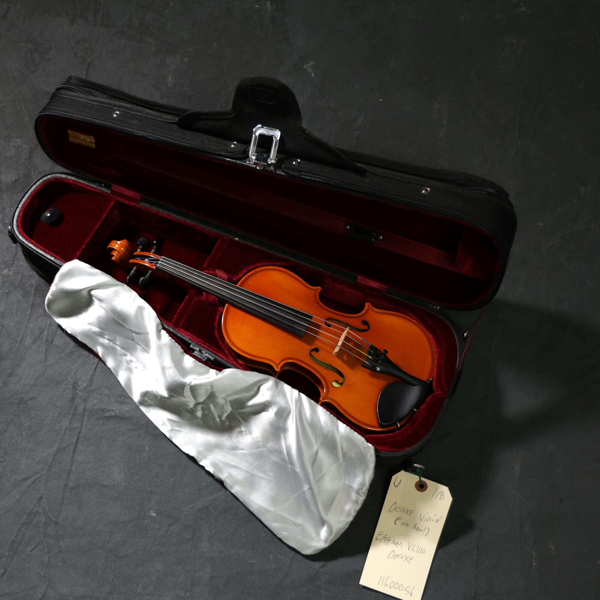 Eastman VL100 1/8 Deluxe Violin Outfit USED