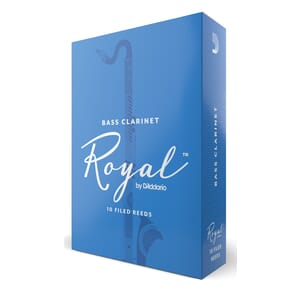 Rico Royal REB1020 Bass Clarinet Reeds, Strength 2, 10 Pack