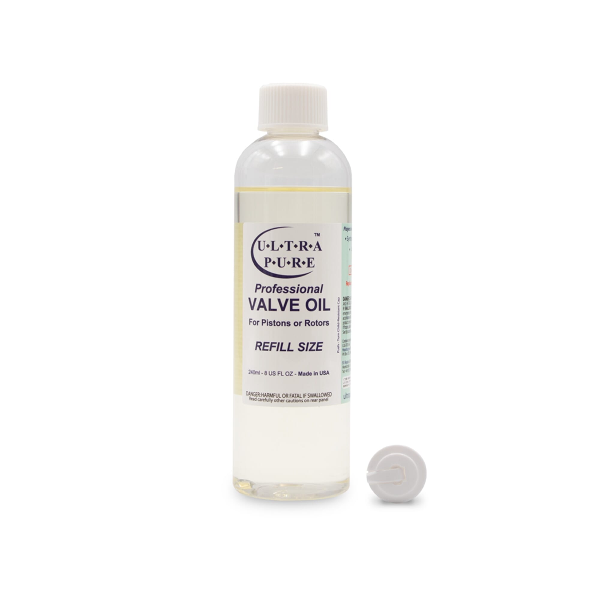 Ultra-Pure Professional Valve Oil, 8oz Refill