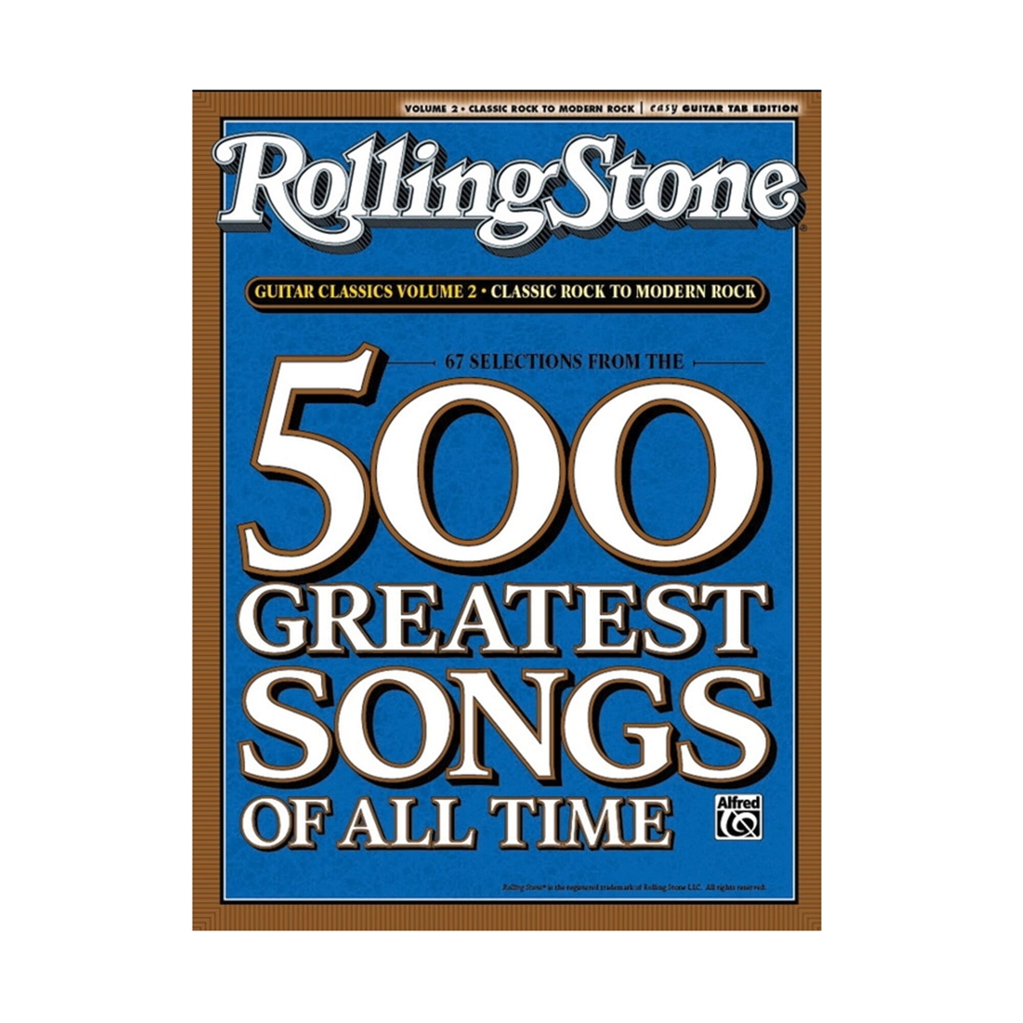 Rolling Stone 500 Greatest Songs of All Time - Easy Guitar TAB