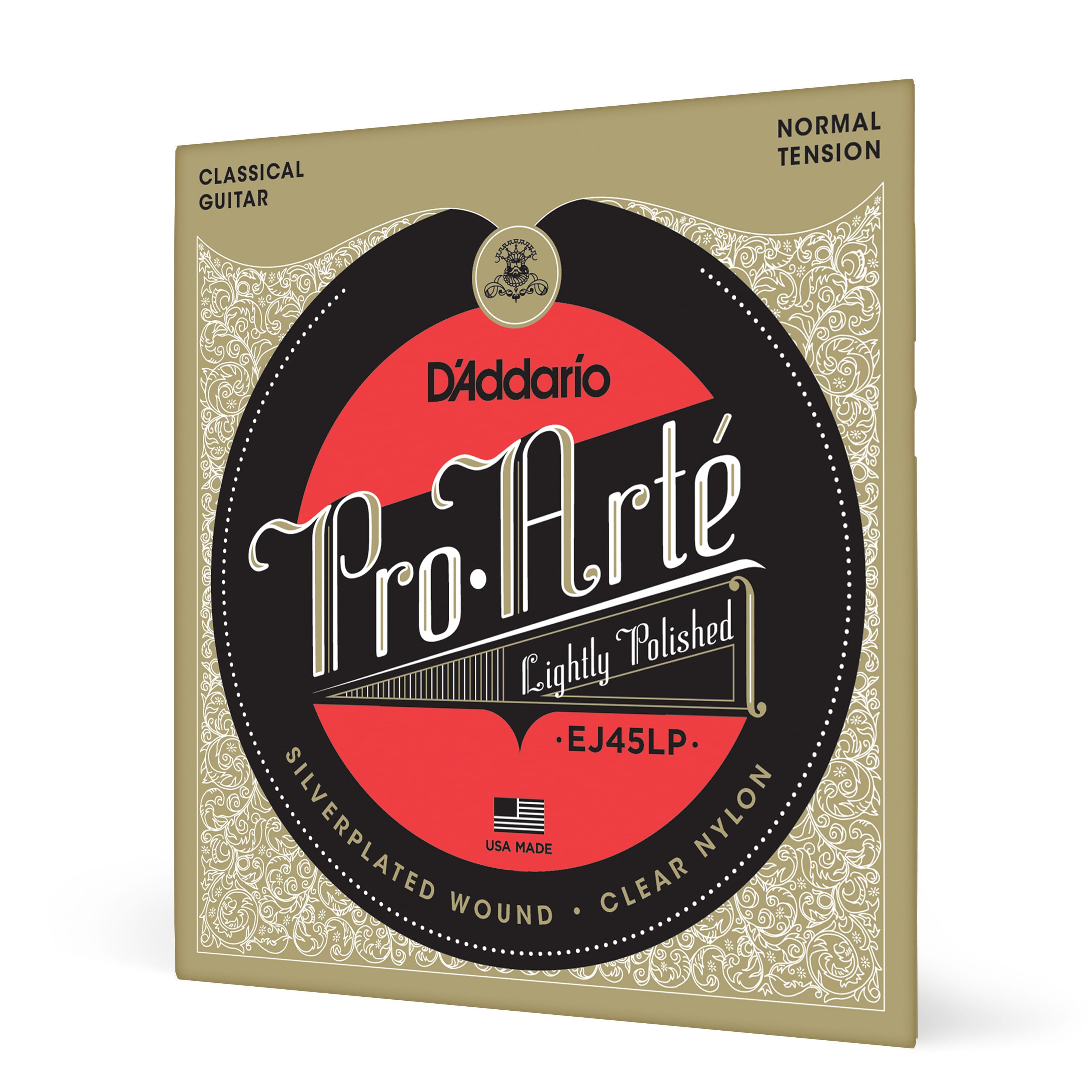 D'addario EJ45LP Pro-Arte Normal Tension  Polished Classical Strings