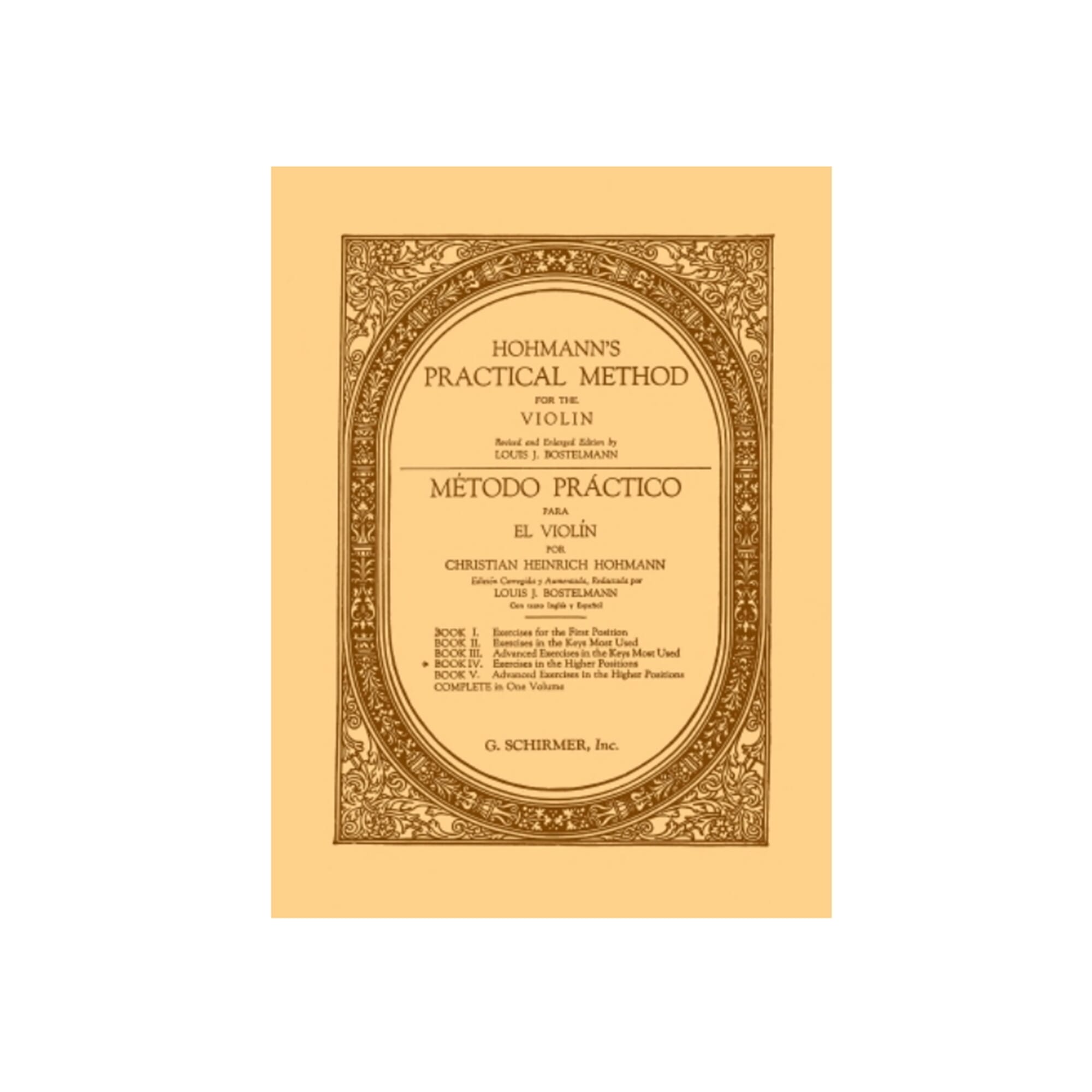 Hohmann Practical Violin Method - Book 4