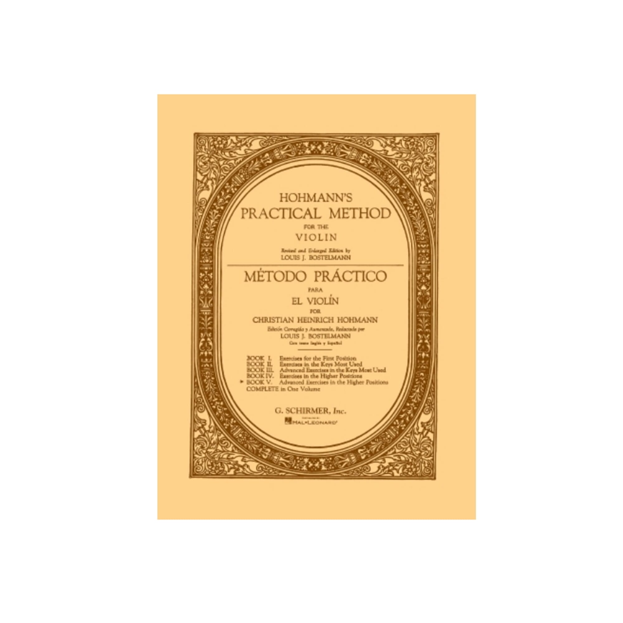 Hohmann Practical Violin Method - Book 5
