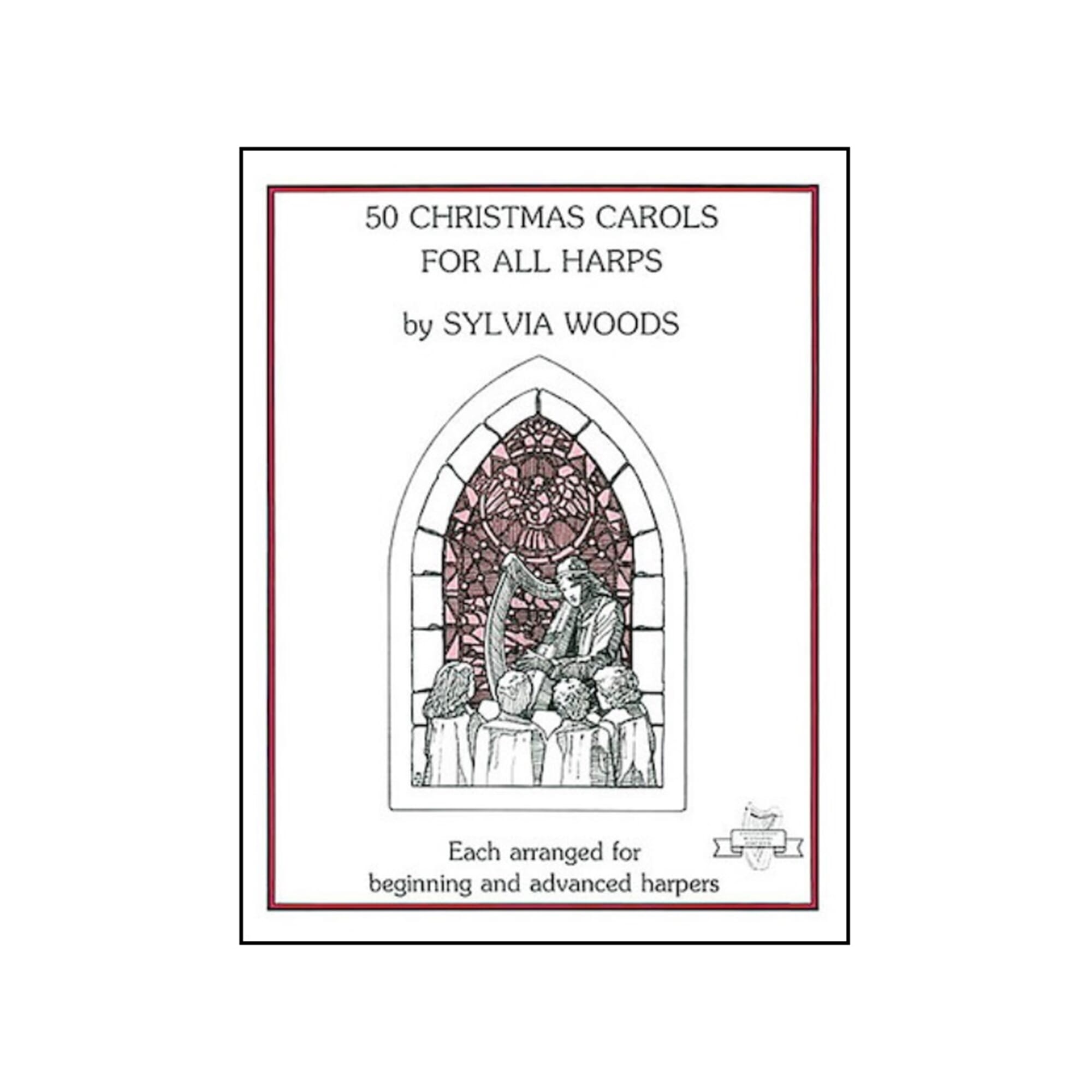 50 Christmas Carols for All Harps - Sylvia Woods