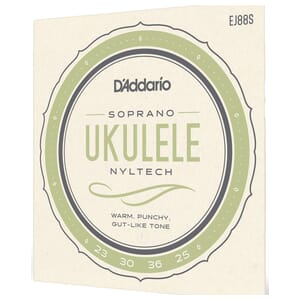 D'Addario EJ88S Nyltech Ukulele Strings, Soprano