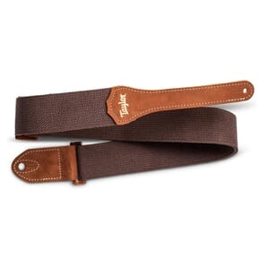 Taylor GS Mini Guitar Strap - Chocolate Brown