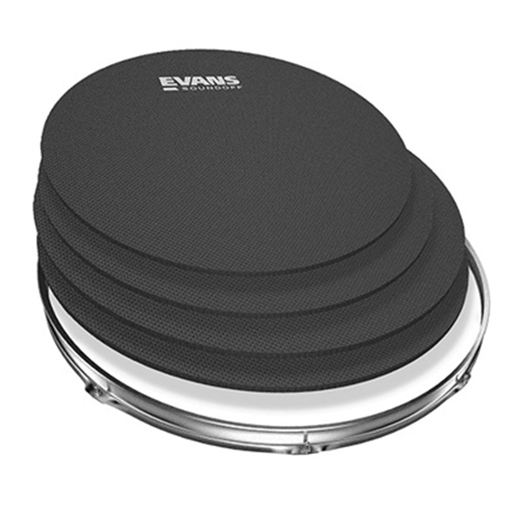 Evans SoundOff Drum Mute Pack, Fusion (10,12,14,14)