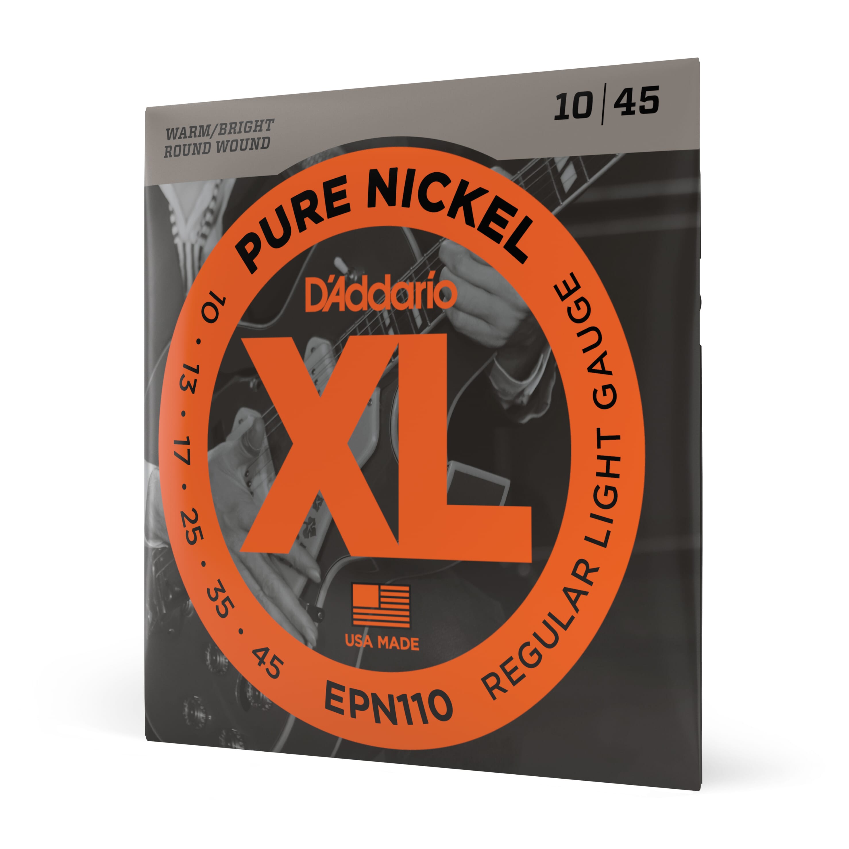 D'Addario EPN110 Nickel Strings 10-45