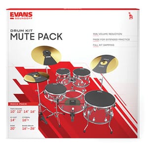 Evans SoundOff Rock Drum Mute Box Set