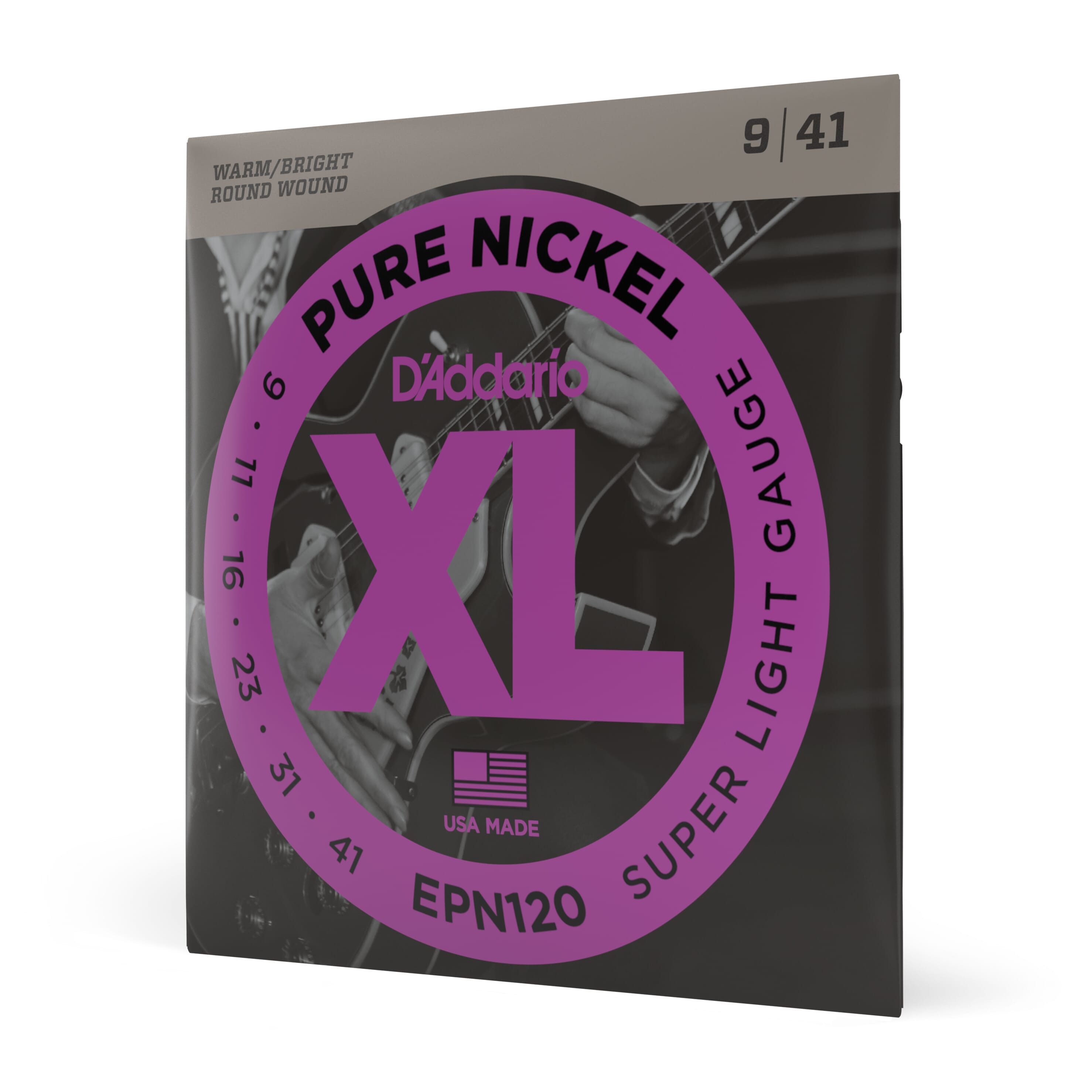 D'Addario EPN120  Nickel Strings 9-41