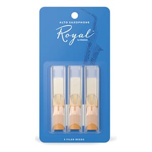 Rico Royal 3 Pack Alto Saxophone Reeds #3