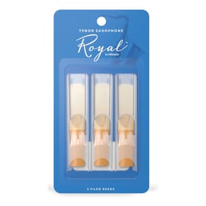 Rico Royal 3 Pack Tenor Saxophone Reeds #3