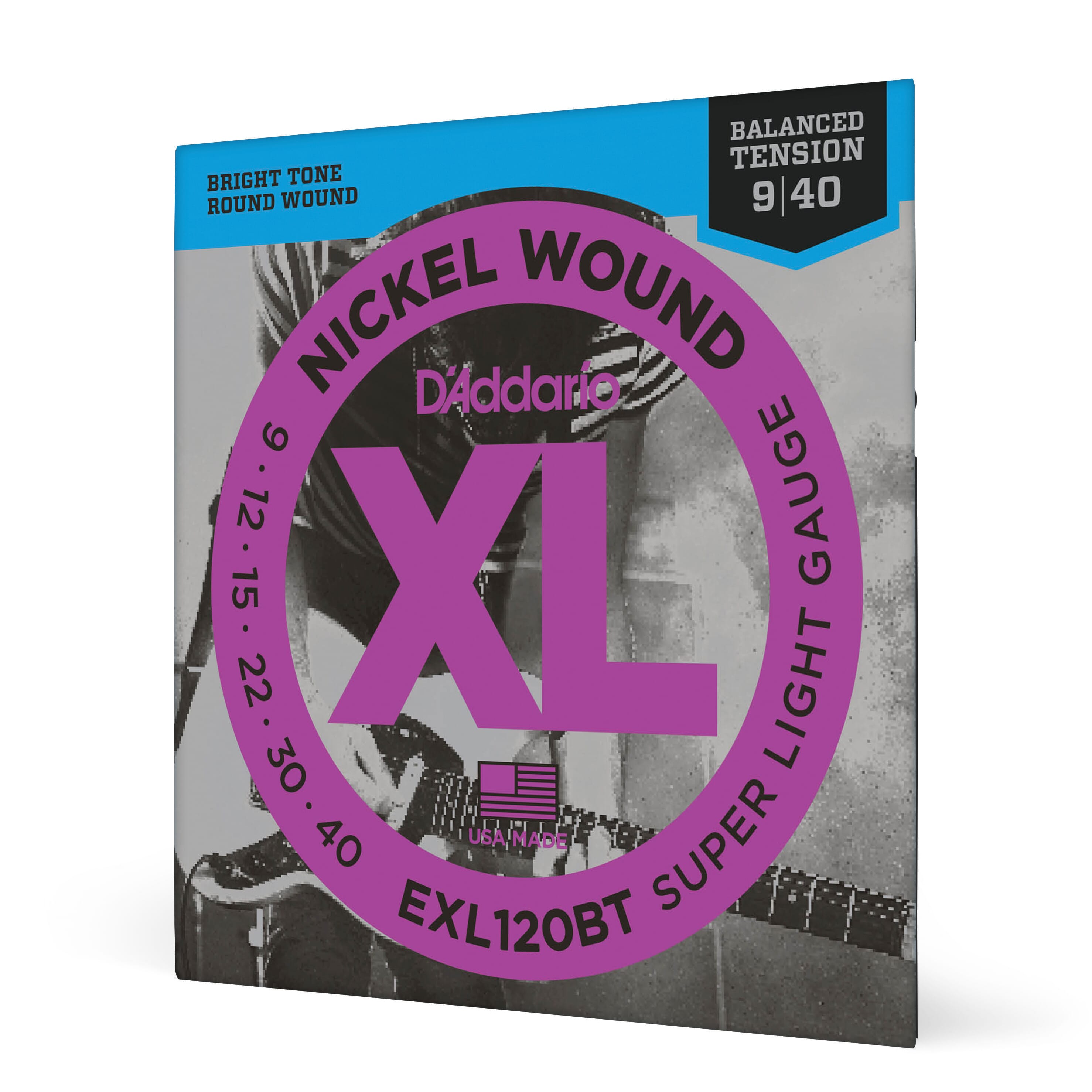 D'Addario EXL120BT Electric Guitar Strings 9-40